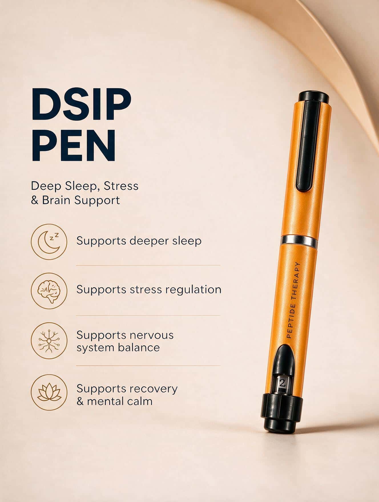 Delta Sleep-Inducing Peptide for Deep Rest