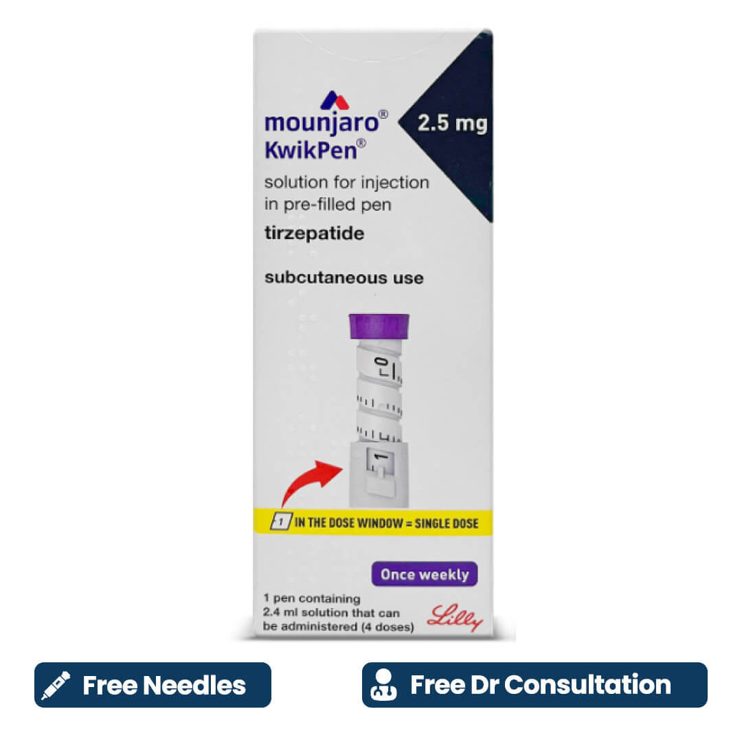 Mounjaro 2.5 mg in Saudi Arabia | Free prescription injection