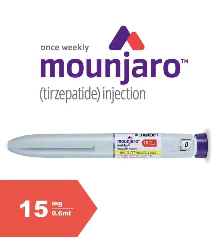 mounjaro tirzepatide 15 mg injection Mounjaro 15mg KwikPen + 4 Needles