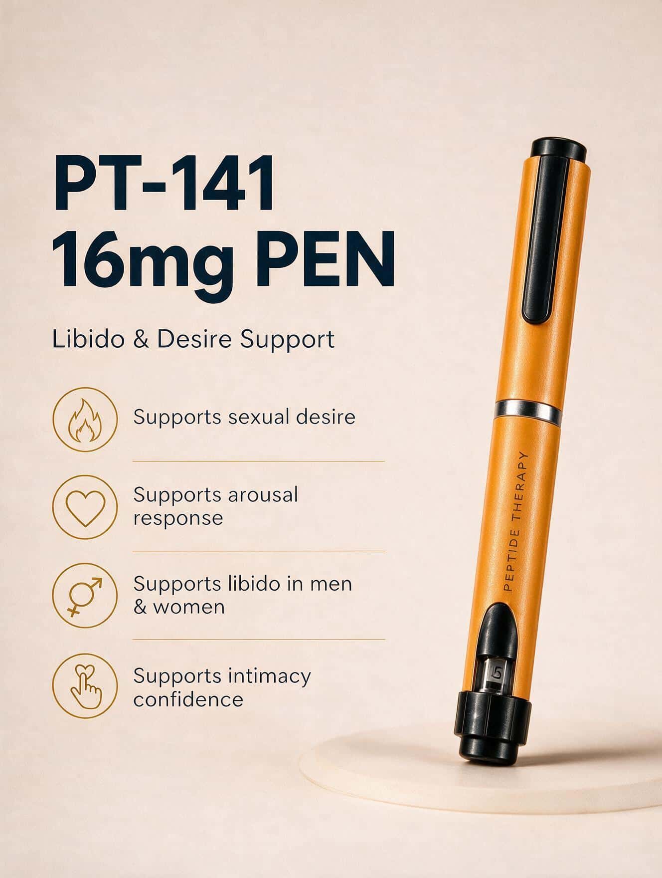 pt141 pen PT-141 Peptide Therapy | Enhance Performance & Wellness الأسلوب:كبسولة