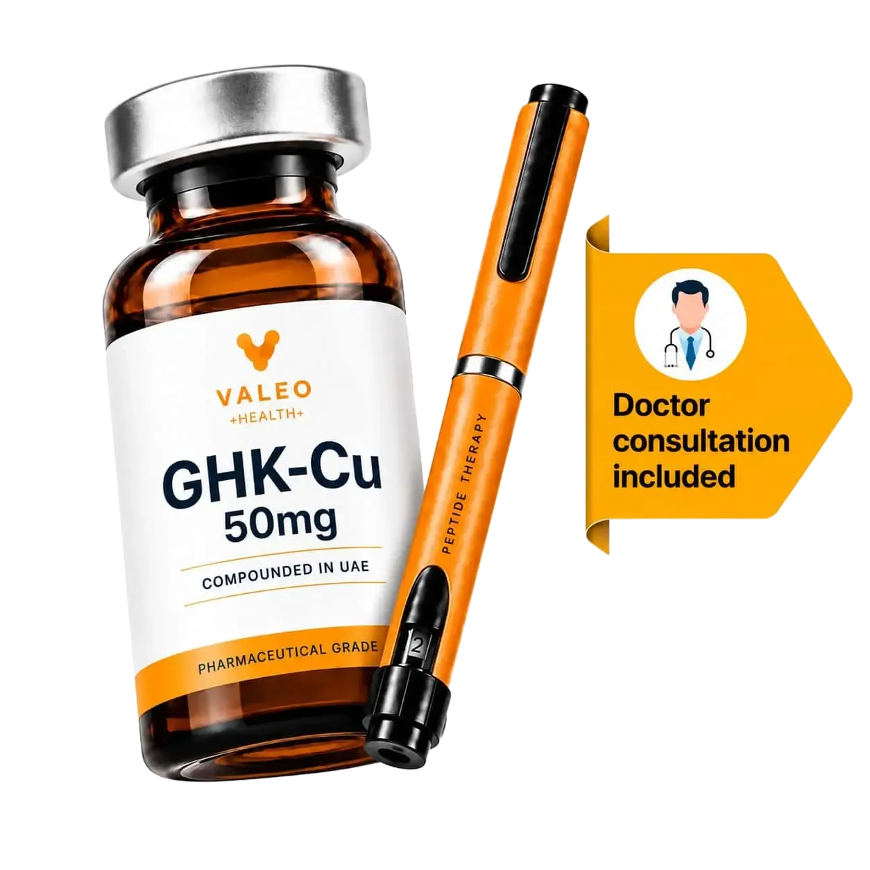 GHK-Cu Copper Peptide for Skin & Healing