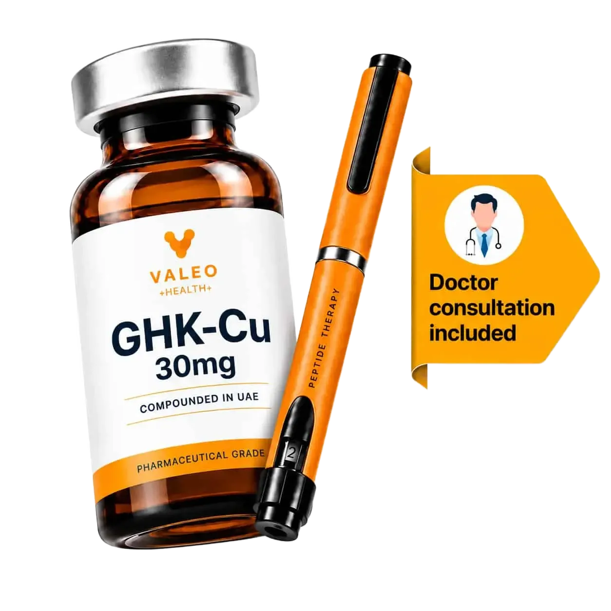 GHK-Cu Copper Peptide for Skin & Healing