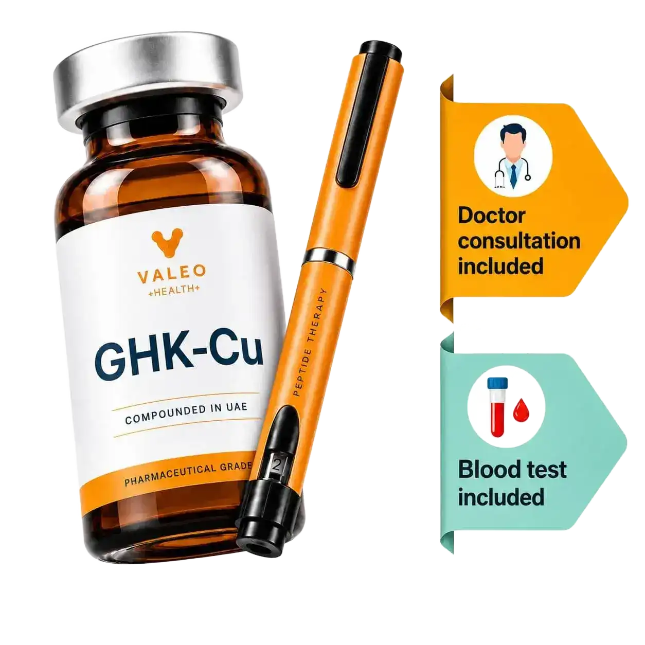 GHK-Cu Copper Peptide for Skin & Healing